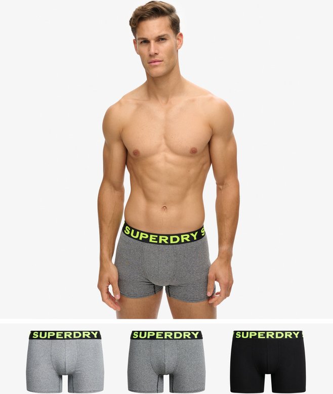 superdry Pack de 3 calzoncillos bóxer de algodón orgánico Rebajas top