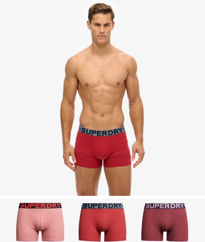 superdry Pack de 3 calzoncillos bóxer de algodón orgánico COMPRAR AHORA
