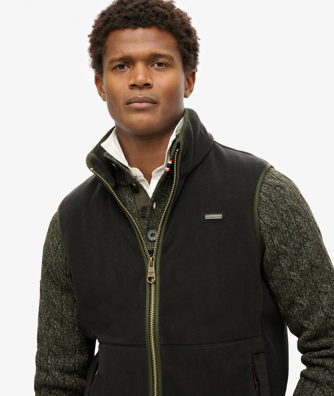 superdry Chaleco con forro polar Estate Grandes descuentos