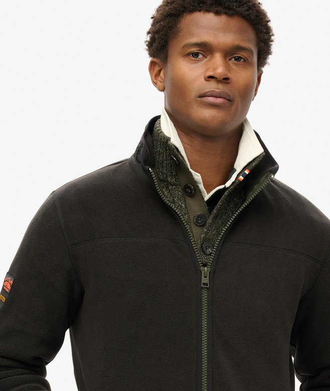 superdry Forro polar con cremallera integral Active Liquidación