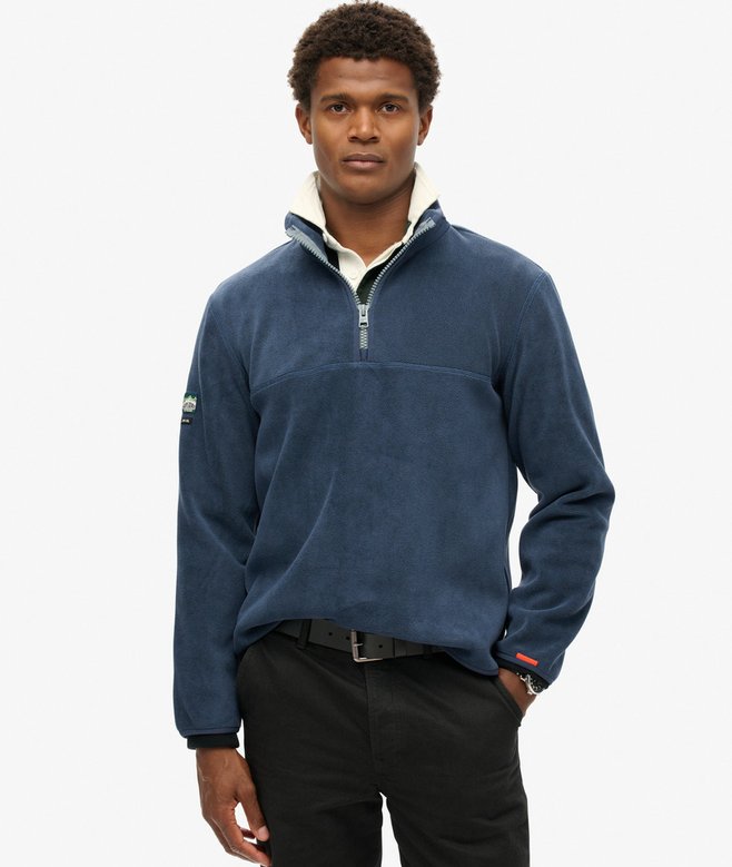 superdry Forro polar con media cremallera Active Tienda de fábrica