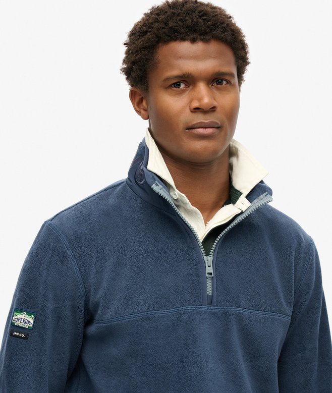 superdry Forro polar con media cremallera Active Tienda de fábrica