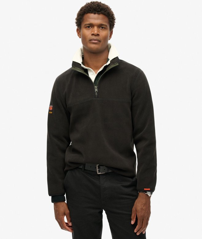 superdry Forro polar con media cremallera Active En oferta