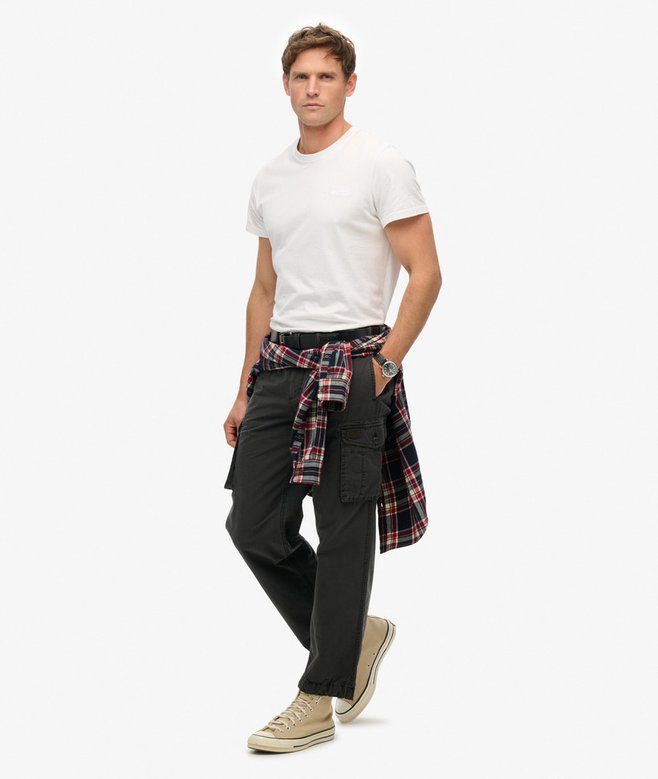 superdry Pantalones cargo ligeros Parachute Última moda