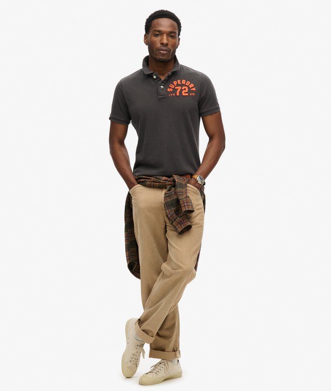superdry Polo Vintage Athletic Descuento por venta flash
