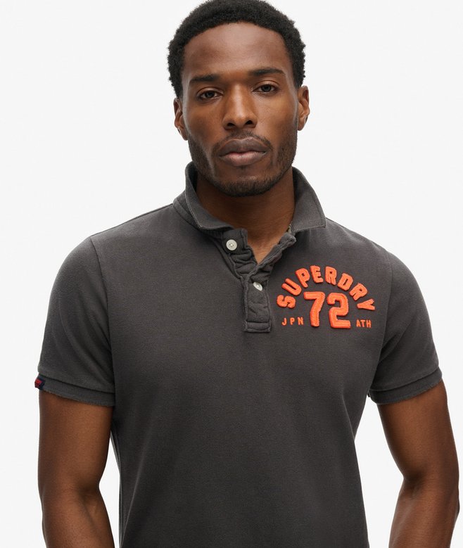 superdry Polo Vintage Athletic Descuento por venta flash