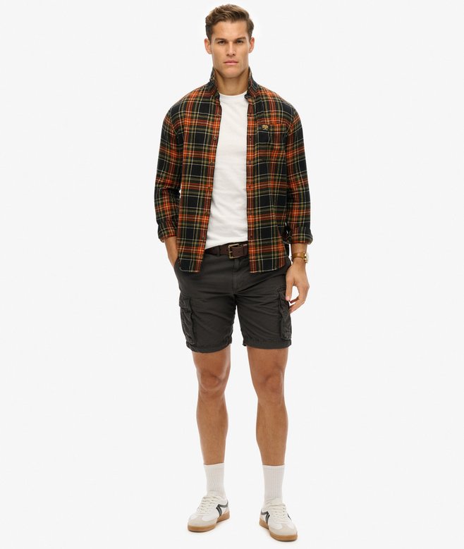 superdry Pantalones cortos ligeros estilo paracaidista