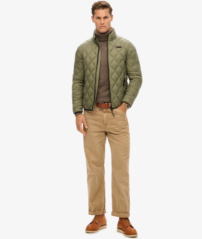 superdry Chaqueta acolchada con diseño de rombos Fuji Lite En línea
