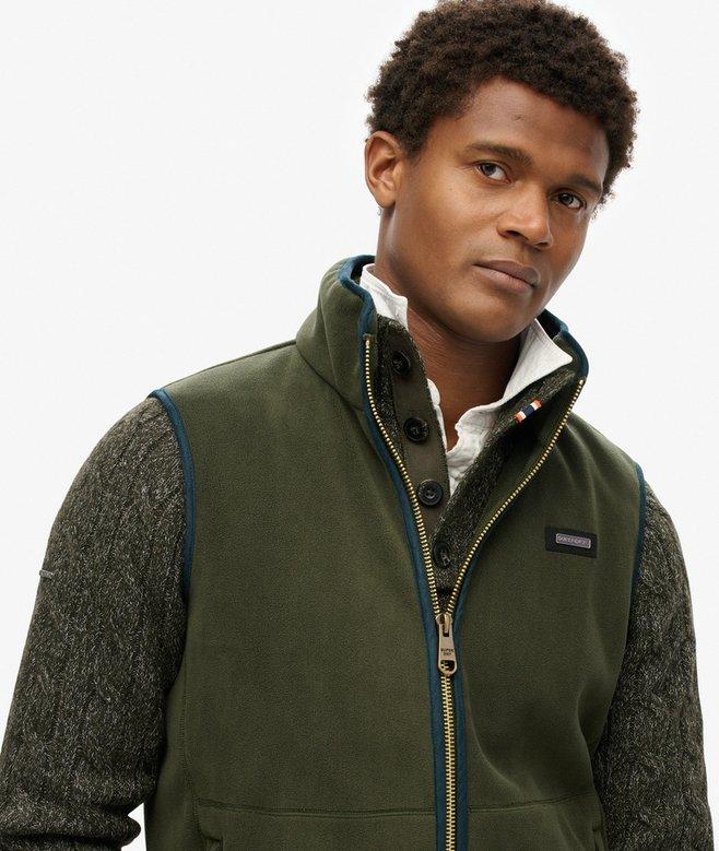 superdry Chaleco con forro polar Estate Ofertas