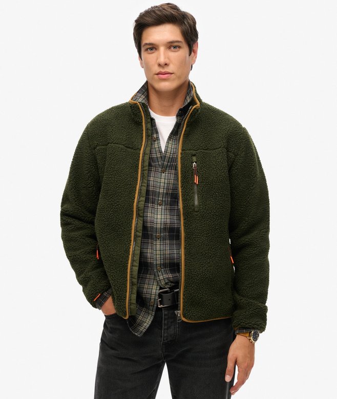 superdry Forro polar con cremallera integral Outdoor Gran oferta