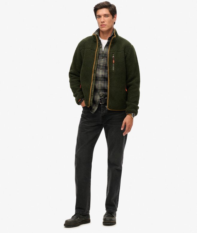 superdry Forro polar con cremallera integral Outdoor Gran oferta