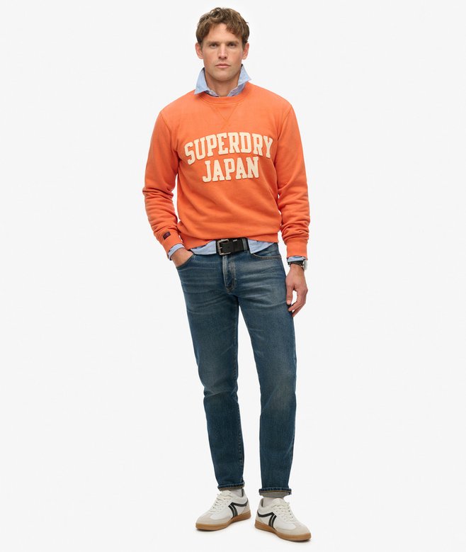 superdry Sudadera de cuello redondo Vintage Athletic Oferta especial