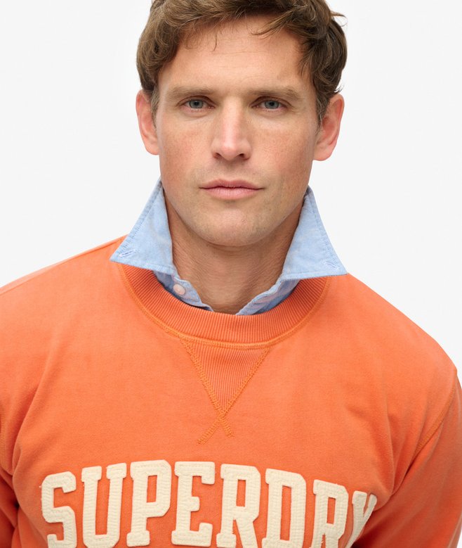 superdry Sudadera de cuello redondo Vintage Athletic Oferta especial