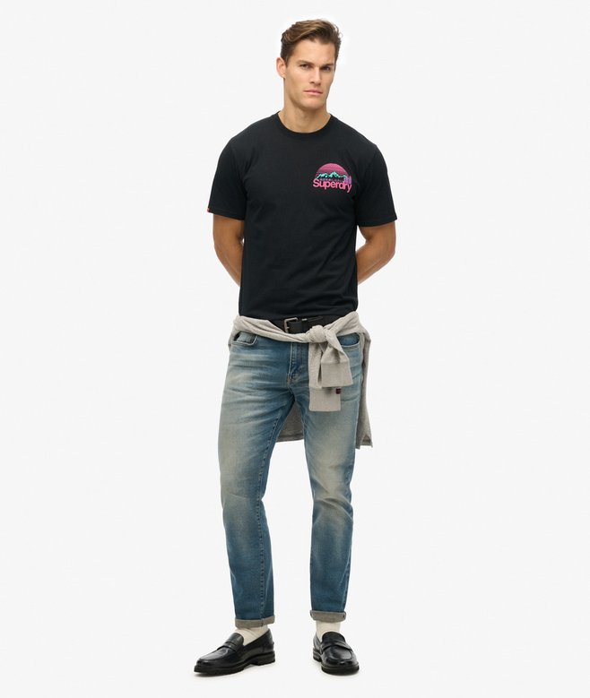 superdry Camiseta con logotipo Core Great Outdoors estampado en el pecho Envío gratis