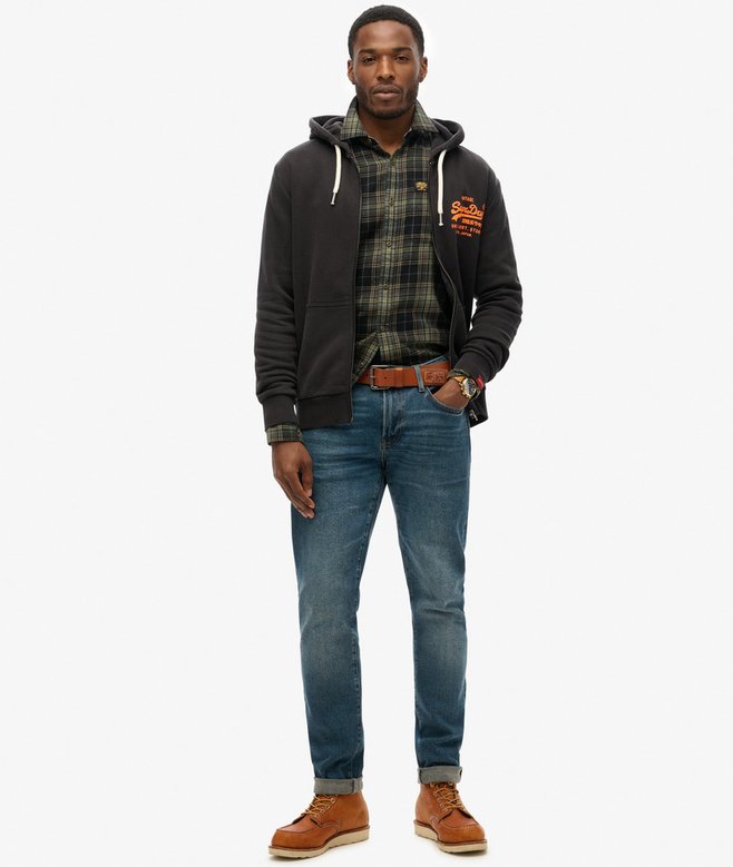 superdry Sudadera flúor con logotipo Vintage Logo Precio de fábrica