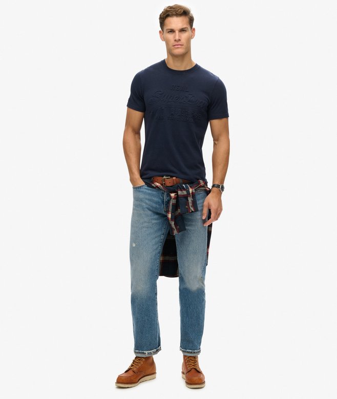 superdry Camiseta Vintage con logotipo en relieve Oferta especial de fábrica