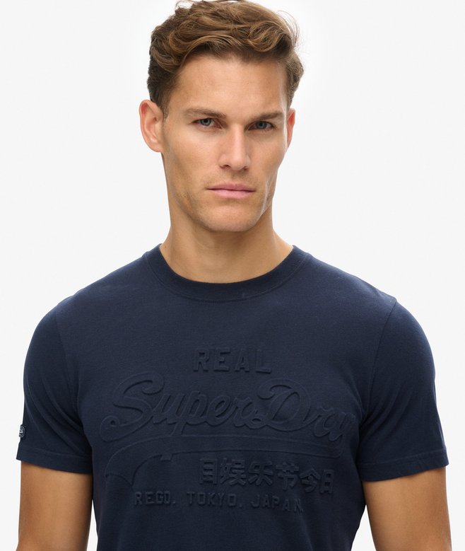 superdry Camiseta Vintage con logotipo en relieve Oferta especial de fábrica