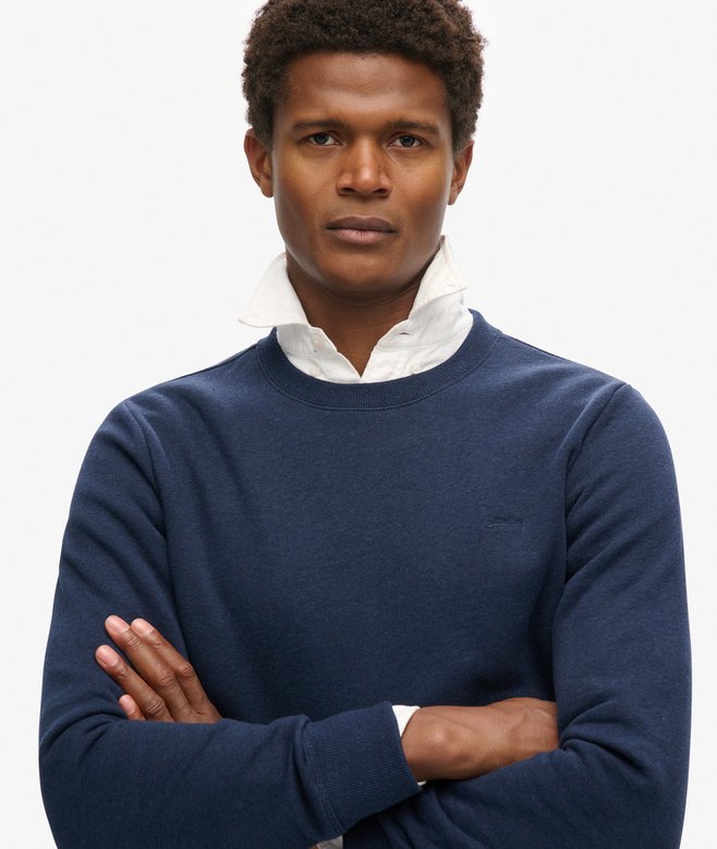 superdry Sudadera con cuello redondo y logotipo Essential Superdescuento