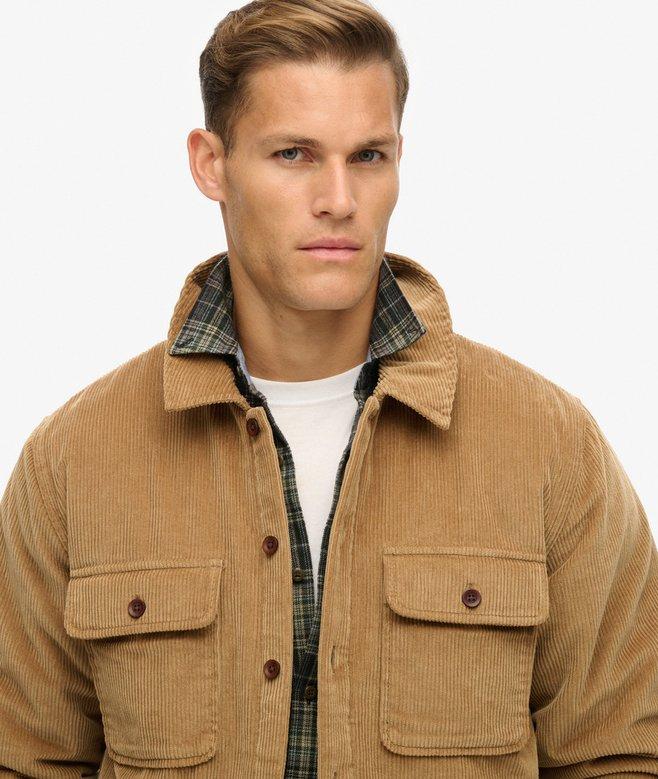 superdry Sobrecamisa de pana acolchada Surplus Limitado a 3 días