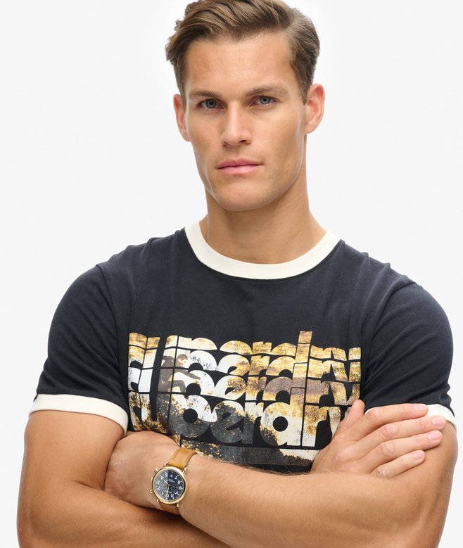superdry Camiseta con logotipo Photographic Precios de Black Friday