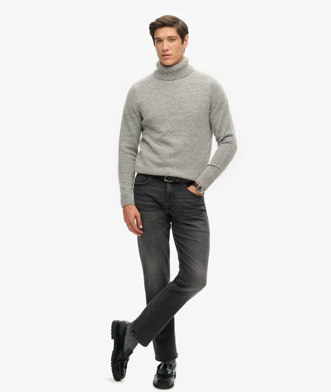 superdry Jersey cepillado de cuello vuelto En oferta