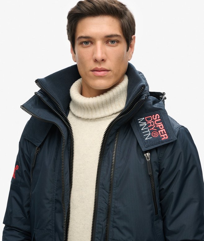 superdry Chaqueta cortavientos con capucha Mountain SD Oferta exclusiva
