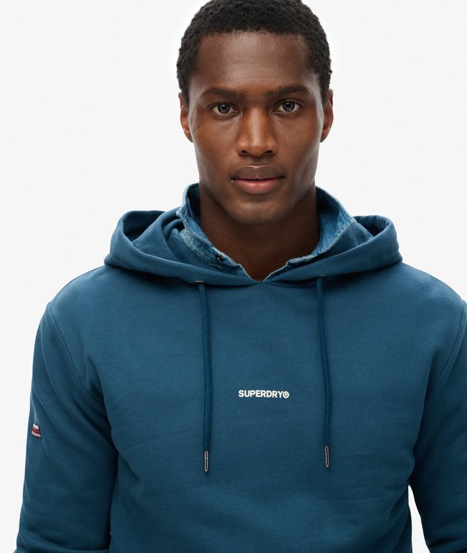 superdry Sudadera lisa con capucha Ofertas especiales