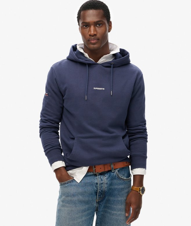 superdry Sudadera lisa con capucha 2025