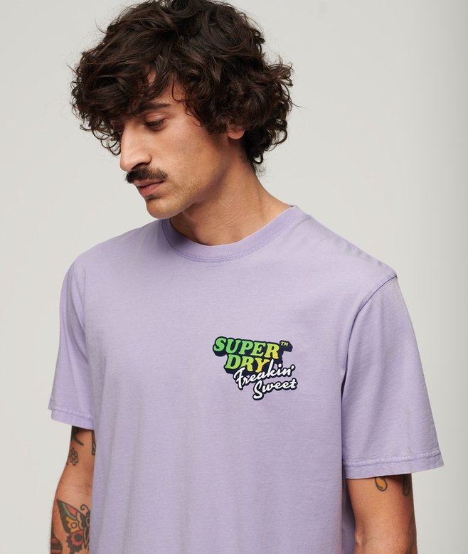 superdry Camiseta suelta Neon Travel En línea