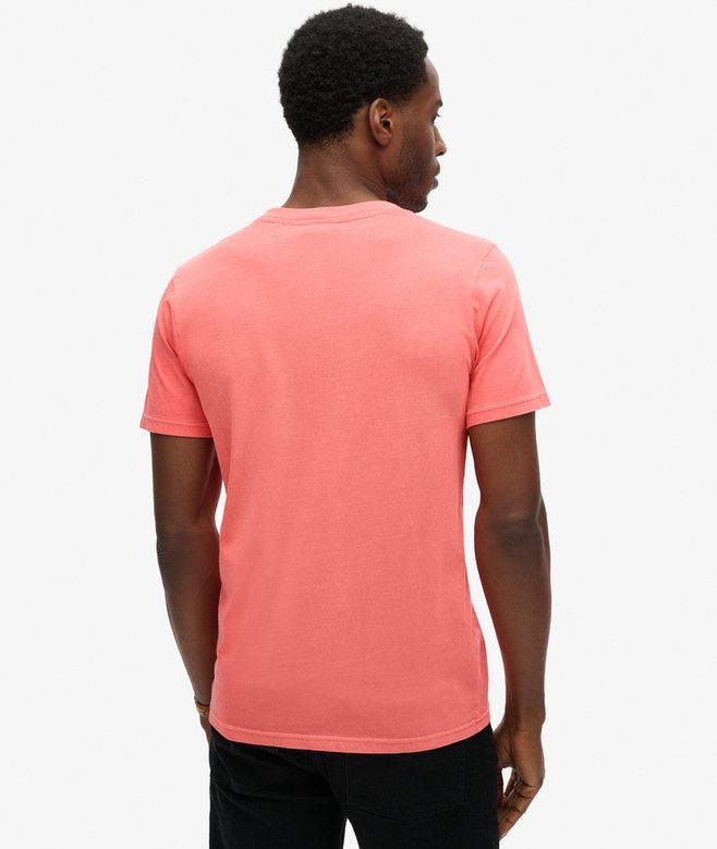 superdry Camiseta flúor con logo Vintage Rebajas