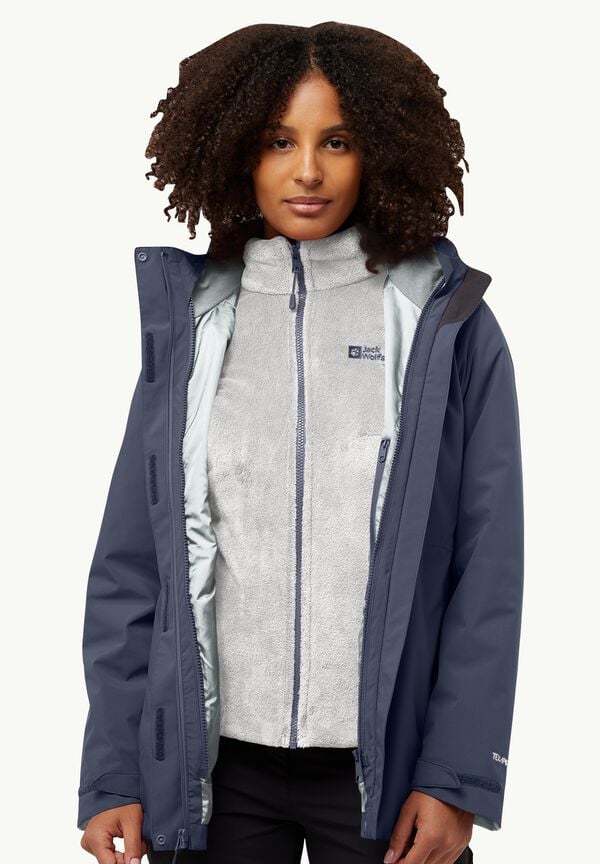 ﻿Jack Wolfskin Rotwand 3in1 Jkt W Oferta especial de fábrica