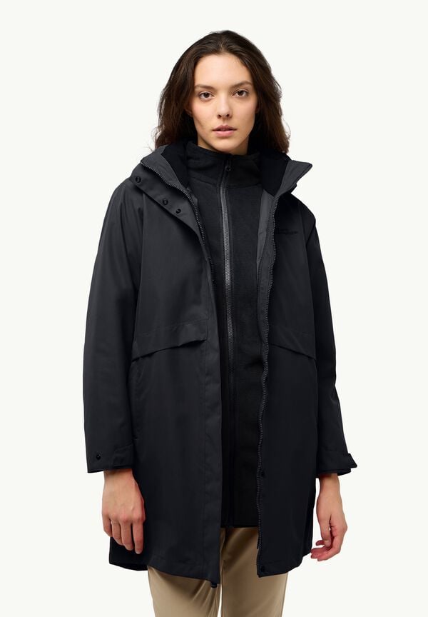 Jack Wolfskin Baylight 3in1 Coat W Rebajas de fin de temporada
