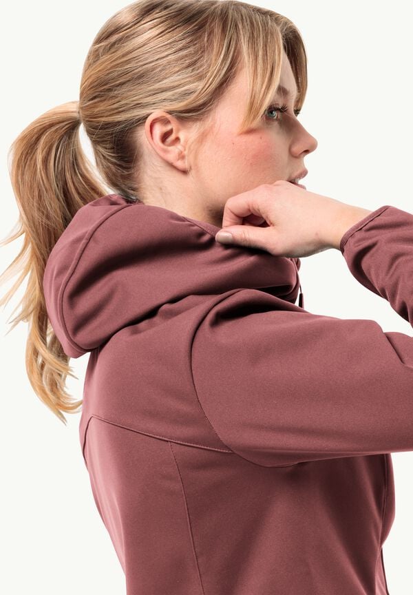 Jack Wolfskin Windhain Hoody W Tienda de fábrica