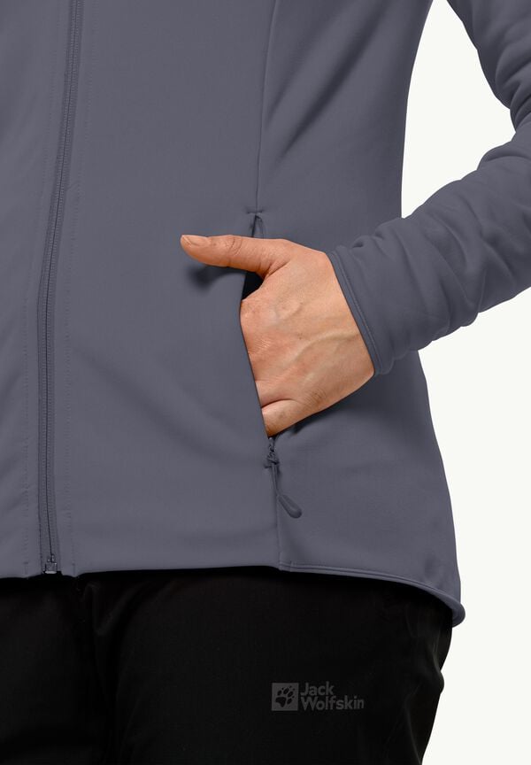 Jack Wolfskin Baiselberg Hooded Fz W Rebajas de fin de temporada