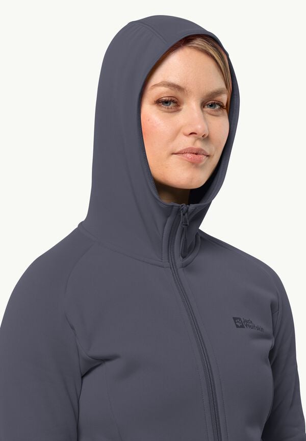 Jack Wolfskin Baiselberg Hooded Fz W Rebajas de fin de temporada