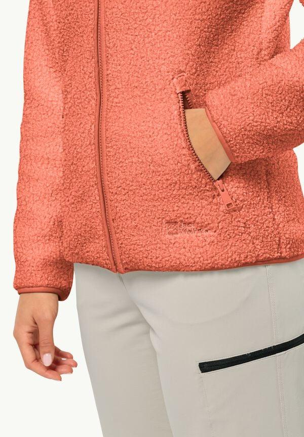 Jack Wolfskin High Curl Jacket W Solo hoy