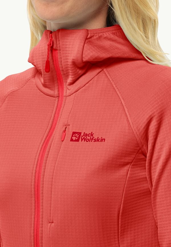 Jack Wolfskin Kolbenberg Hooded Fz W Descuentos del mes