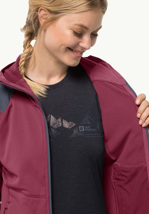 Jack Wolfskin Kolbenberg Hooded Fz W Promoción por tiempo limitado