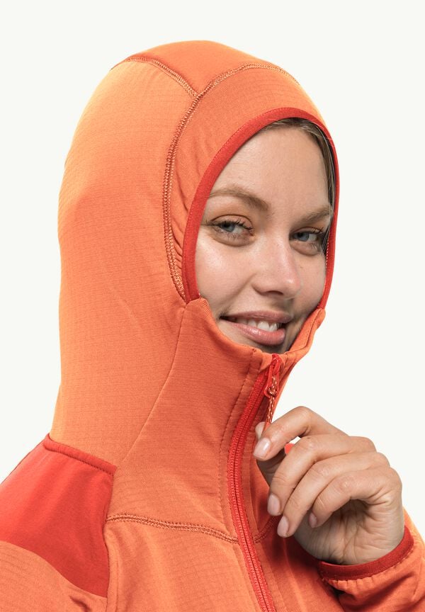 Jack Wolfskin Kolbenberg Hooded Fz W Solo hoy