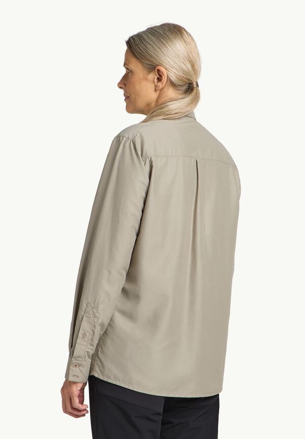 Jack Wolfskin Barrier Ls Shirt W Tienda de fábrica