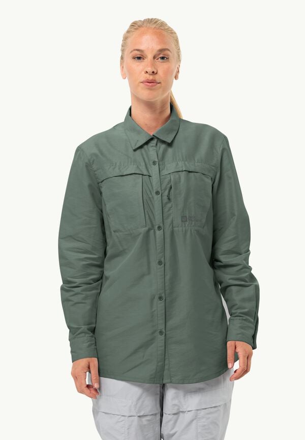 Jack Wolfskin Barrier Ls Shirt W
