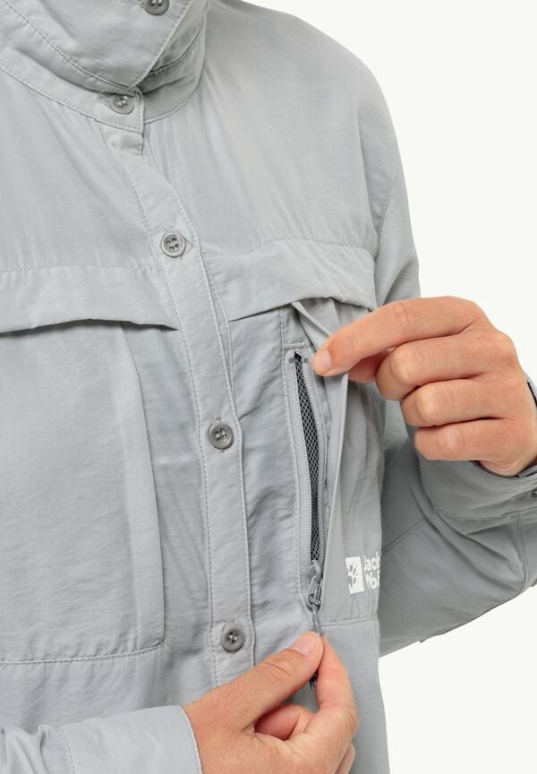 Jack Wolfskin Barrier Ls Shirt W Ahorra y exporta