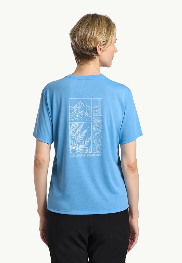 Jack Wolfskin Vonnan Graphic T W Ventas relámpago