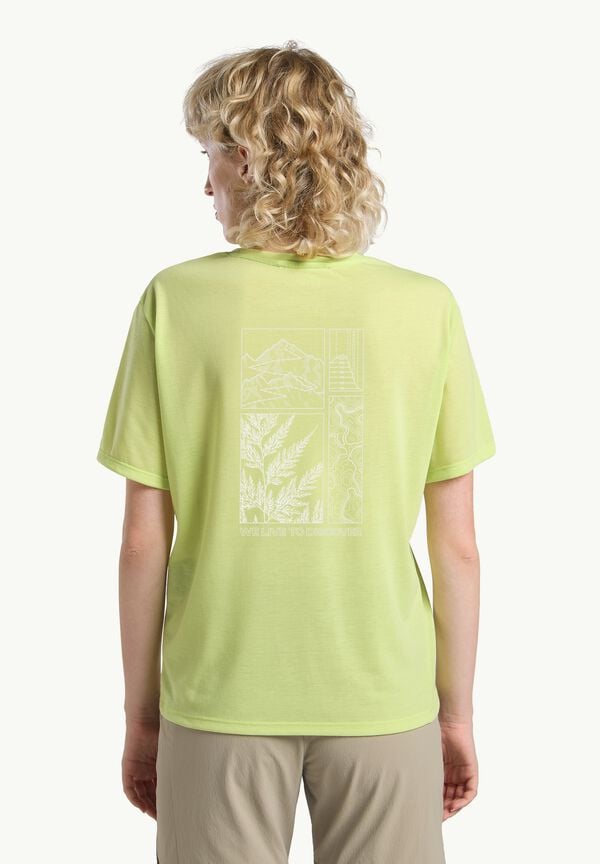 Jack Wolfskin Vonnan Graphic T W Descuento