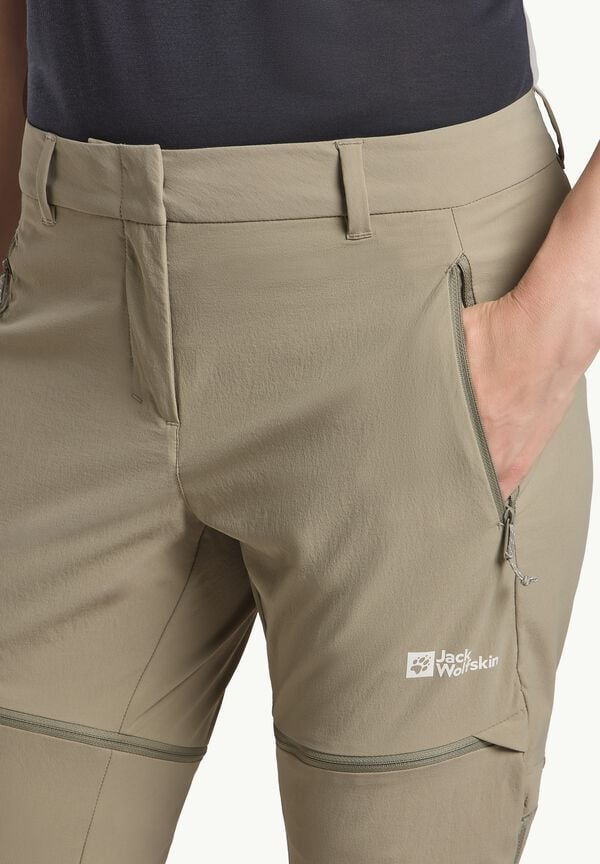 Jack Wolfskin Hikeout Zip Away Pants W Rebajas de fin de temporada