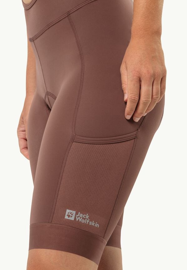 Jack Wolfskin Morobbia Bib Shorts W Precios de Black Friday