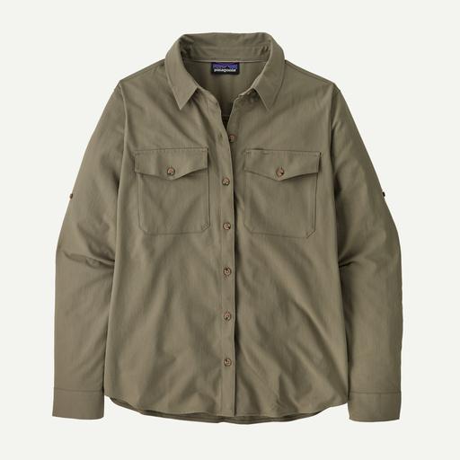 patagonia Women's Long-Sleeved Self-Guided Sun Shirt Liquidación