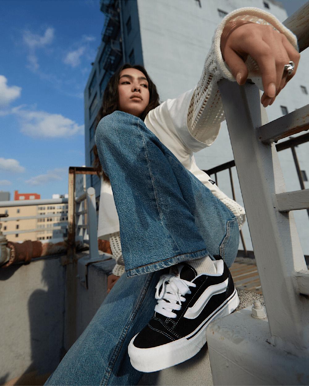 vans Zapatillas Knu Stack en Negro| Vans ES Promoción trimestral