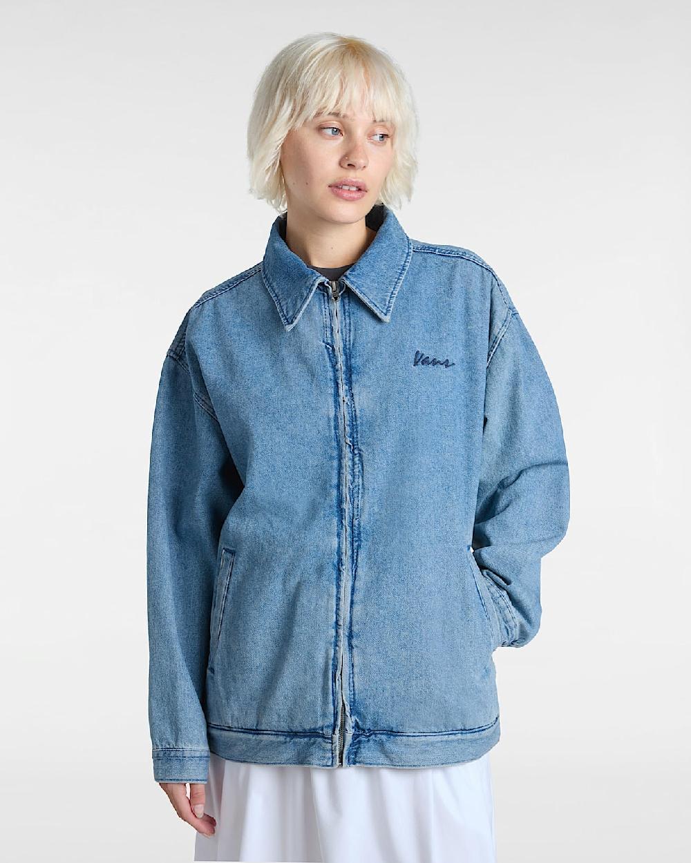 vans Chaqueta vaquera Pitstop en Azul| Vans ES Superdescuento