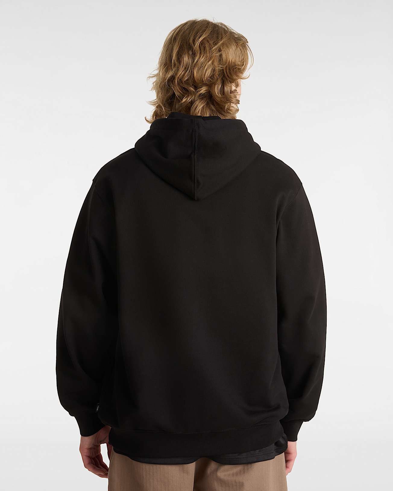 vans Sudadera con capucha Blocked Box en Negro| Vans ES Precios de Black Friday